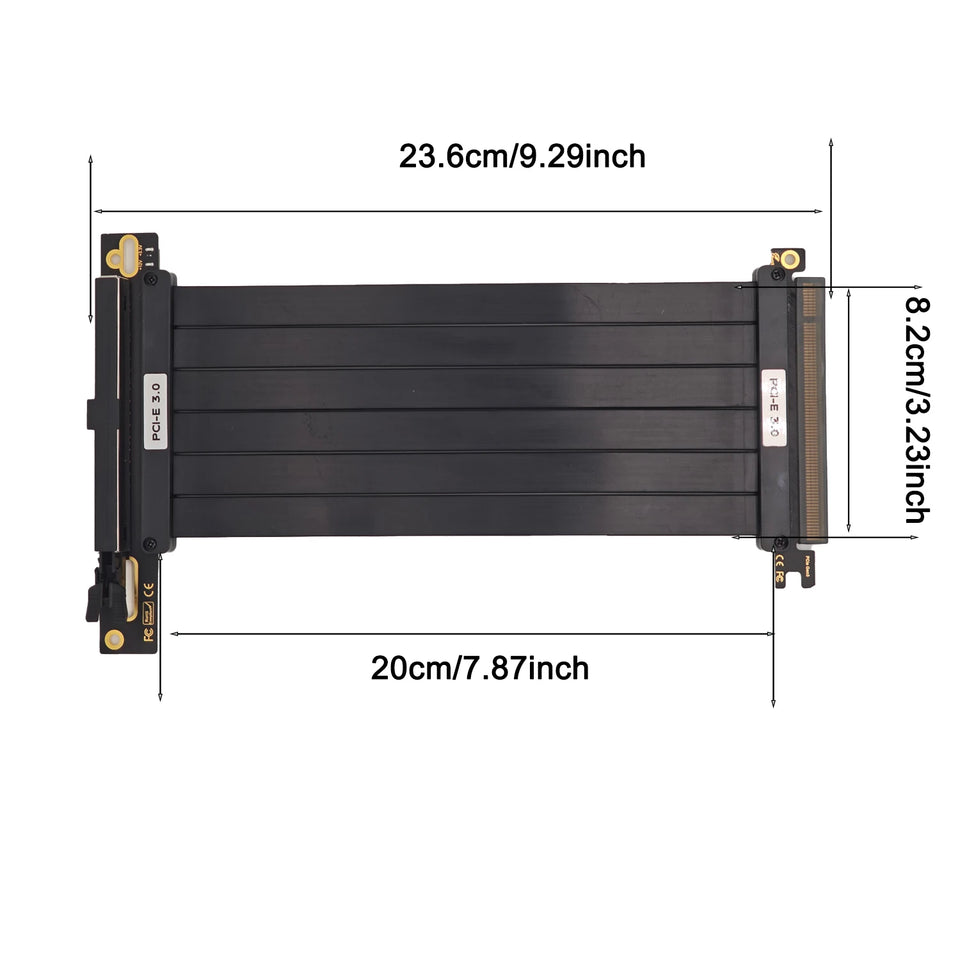 LDPCSJ PCIE 3.0 4.0 x16 Universal Vertical GPU Holder Kit Riser ATX Matx Case VGA Graphics Card Steering Bracket Support