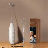 2025 New Stylish Multifunctional Handheld Electric Mixer  Battery Operated Dual-head Whisk for Cappuccino, Matcha, Eggs, Lattes