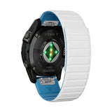 26/22mm Silicone Watch Band for Garmin Fenix 7 7X 6 6X Pro 5 5X Plus 3 HR Enduro Epix Gen 2 Smartwatch Magnetic Loop Wrist Strap