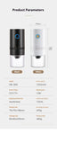 Portable Electric Coffee Grinder with USB Charging Adjustable Ceramic Grinding Core Long Endurance for Outdoor Travel