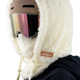 Furry Winter Ski Riding Cold Mask Warm Neck Scarf Hood Plus Velvet Thick Windproof Ear Protection Hat