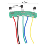 Electric Bike Motor Hall Sensor Kit - 1pc 3144/3413 Hall Part With PCB Board & Cable For 2-Wheel Electric Vehicles