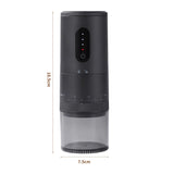 NEW Portable Electric Coffee Grinder 2000mAh Rechargeable 38 Gears External Adjustable Professional Ceramic Burr Fast Grinding