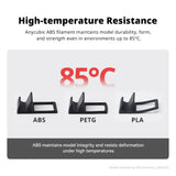 ANYCUBIC ABS Filament 3D Printing PLA Impact Resistance Temperature Resistance 3D Printer Filament For Kobra 3 Max S1C