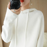 Hoodies And Sweatshirts Long Sleeve Sweaters For Women Wool Clothing New Arrivals Knitted Jumpers Female Outerwears Fashion Tops