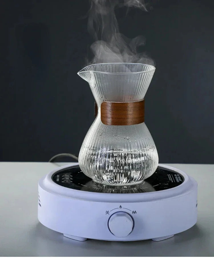 Hand Brewed Glass Coffee Sharing Pot Barista Tools Household Filter Coffee Pot Set Coffeeware Teaware Coffe Accessories
