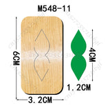 New Cutting Dies New Arrivals Scrapbooking 16MM Knife Suitable for Rolling Type Wooden Mold Cutting Machine