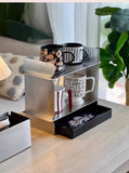 Coffee Cup Storage Display Stand Stainless Steel Retro Bath Bedroom Cosmetics Organization Rack Luxury Creative Home Accessories