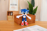 New Supersonic Mouse Tail Shadow Cartoon Soft Plush Toy Super Sonic Talsnak Hedgehog Amy Game Doll Decoration Toy Boys and Girls