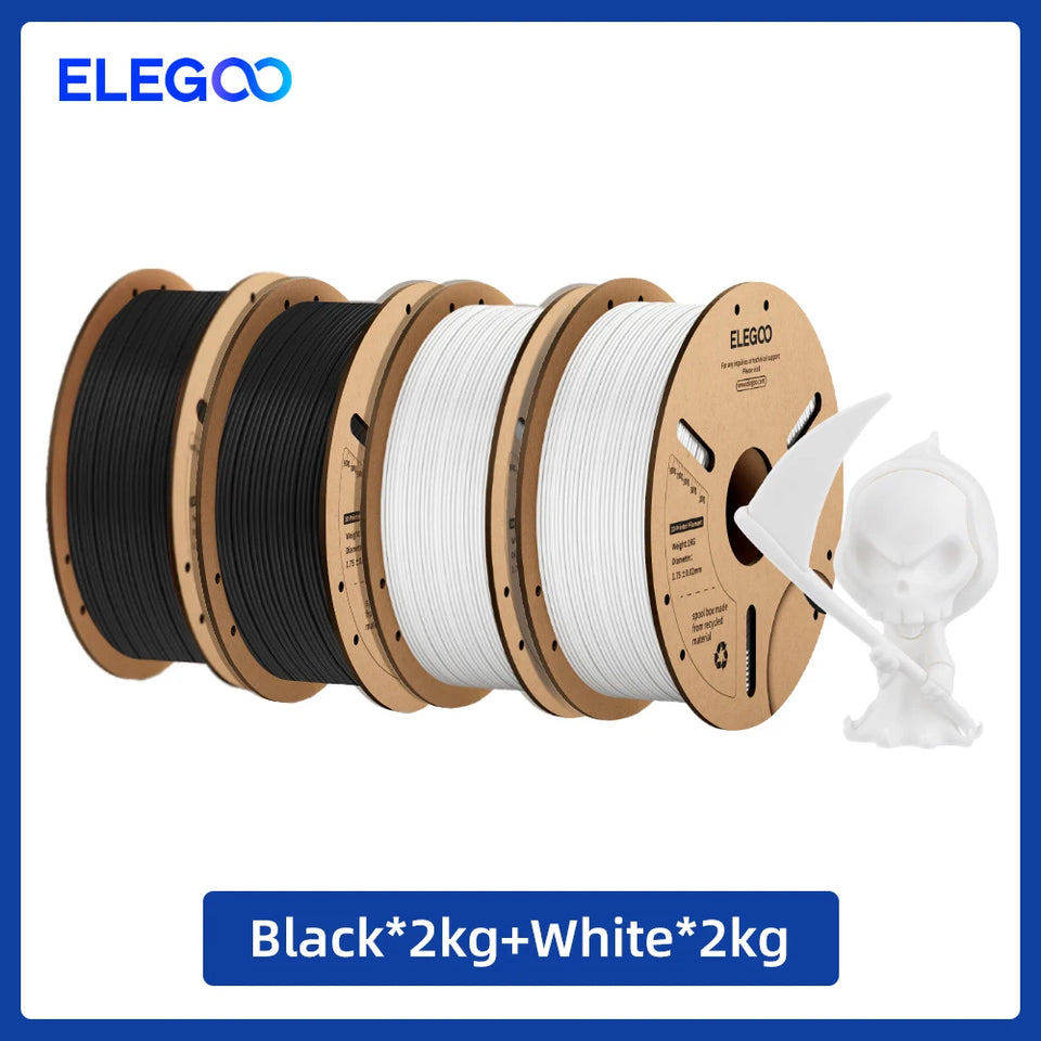 ELEGOO PLA Filament 10KG 1.75mm Plastic 3D PLA for 3D Printer Filament for FDM 3D Printer Elegoo