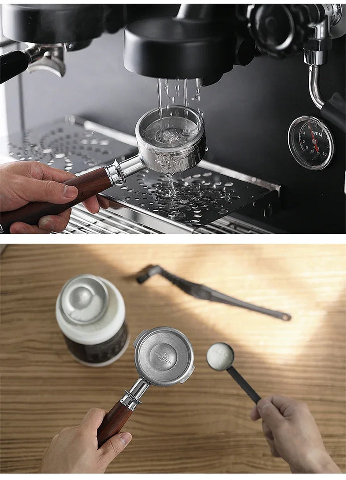 MHW-3BOMBER Blind Bowl Cleaner 58mm for Espresso Machine Filter Basket, Professional Coffee Cleaning Tool