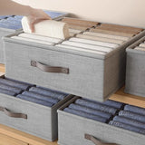 Closets Clothes Organizer Pants Jeans Storage Box Cabinet Organizer Drawers Underwear Socks T-Shirt Wardrobe Storage Organiser