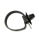 25pcs Self-Locking Nylon Cable Ties Car Hose Fastening Zip Strap Nylon Tie Wrap Cable Fixed Fastener Clips for Automotive