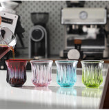 Bincoo High End Coffee Cup Elegant Retro Glass for Americano Dirty Flat White Espresso and Latte Available in 90/200/240/400ml