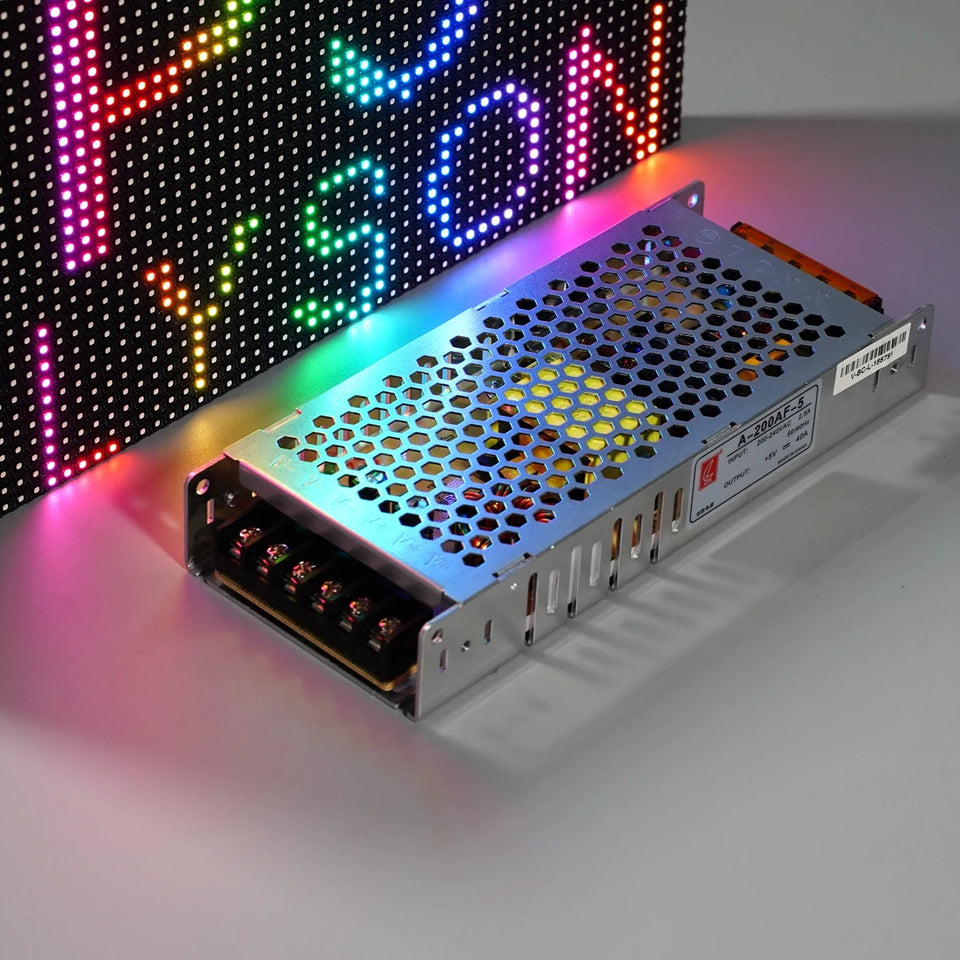 A-200AF-5 Chuanglian 5V40A 200W Power Supply For Large Commercial LED Video Display