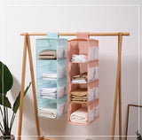 Hanging Storage Closet Clothes Organizer Wardrobe Jeans Sweater Pants T-shirt Home Bedroom Cabinet Organization Dressing Room