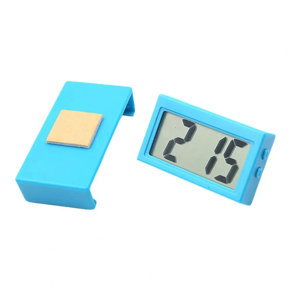 Electronic Clock Car Dashboard Student Exam Study Mini LCD Display Large Screen Table Desk Digital Clock Home
