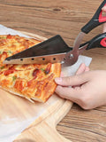 Professional Pizza Scissors Detachable Sharp Stainless Steel Blade Pizza Cutter Scissors Easy Cutting Pizza Spatula Slicer Tools