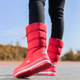 Women Snow Boots Platform Winter Boots Thick Plush Waterproof Non-slip Boots Fashion Women Winter Shoes Warm Fur Botas mujer
