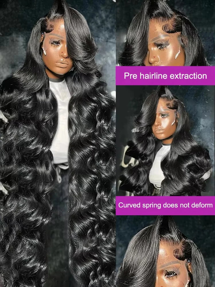 Wear And Go Glueless Wig For Beginners Wigs Body Wave Glueless Wigs Human Hair Pre Plucked New Upgraded No Glue 13x4 HD Lace Wig