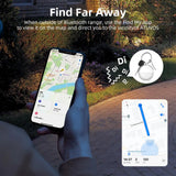 Mini Global GPS Tracker Smart Tag Compatible with iOS Find My App Key Finder Car Dog Pets Anti-lost Alarm Locator Tag For iPhone