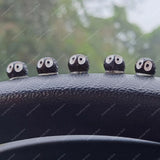 Cute Mini Chickens Car Decor, Fun Chicks Dashboard & Rearview Mirror Ornaments, Fairy Garden Home Accessories, Unique Car Gifts