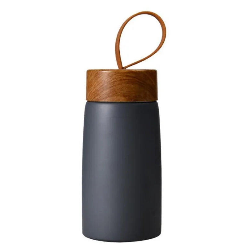 Insulated Coffee Mug 304 Stainless Steel Tumbler Water Thermos Vacuum Flask Mini Water Bottle Portable Travel Mug Thermal Cup