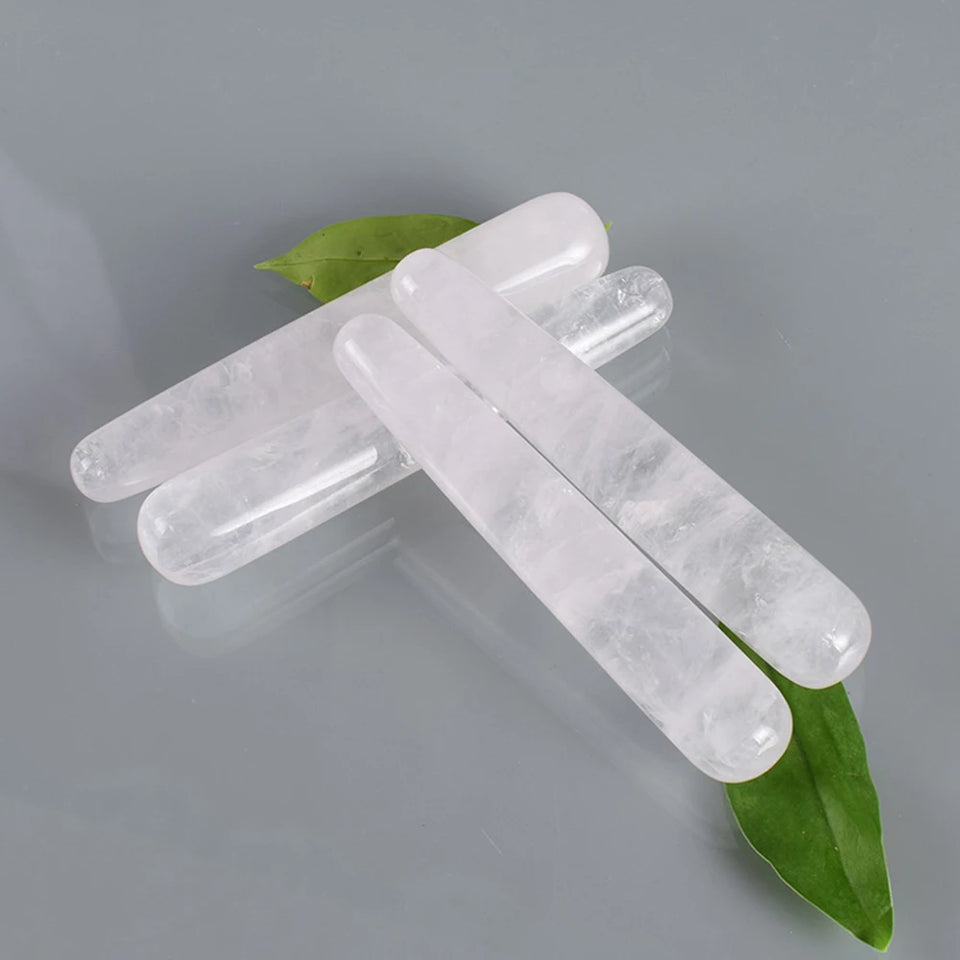 Natural Jade Rose Quartz Wand Facial Skin Care Tools Massage For Face Beauty Lifting Slimming Wholesale&DropShipping
