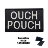 Funny But Did You Die Tactical Patches Embroidered Applique Fastener Hook & Loop Emblem Ouch Pouch Badge Patch for Caps Bag Vest