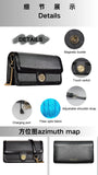 Colorful Luminous Square Bags For Woman LED Light Intelligent Touch Shoulder Bag Optical Fiber Fabric Crossbody Bag сумка