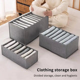 ✔Underwear Organizers Of Cabinets And Drawers Wardrobe Clothes Bra Organizer For Underwear Socks Pants Home Foldable Storage Box