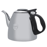 1.2l /1.5L Stainless Steel Stove Top Teapot Tea Coffee Pot Kettle Heat Proof Handle Stainless Steel Coffee Pot Stovetop Teapot