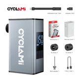 150 PSl Bike Air Electric Pump CYCLAMI A3 MAX Real-time Data Display Portable Pocket Auto MINI Tire Inflator For Bicycle Car