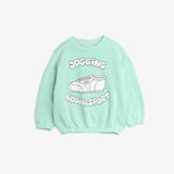MR In Stock 2024 New Mini Spring Summer Kids Sweatshirt Pants Suit Boys Solid Color Printing Sweatshirt Panda Print Girls Suit