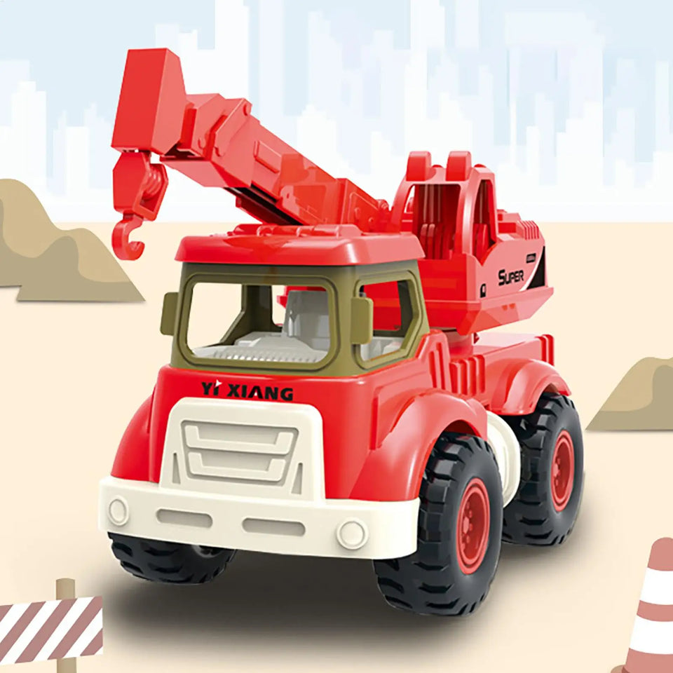 Excavator Toys for Boys Kids Construction Trucks Stable Construction Vehicle Toys Funny Engineering Truck Toy for Children Play