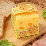 Cheese Fidget Toy Stress Relief Fidget Simulation Squeeze Decompress Toy for Kids Teens Adults Study Work Home School Office