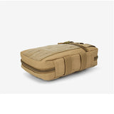 1000d Nylon Molle Admin Drop Pouch Bag, Laser Cut Utility Pouch Modular EMT EDC Organizer Cell Phone Tool Waist Pouch Bag