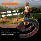 NPY FASHION Handlebar Tape Comfortable Anti-Slip PU Shock Absorbing Handlebar Wrap Tape with Handlebar Plug Cycling supplies