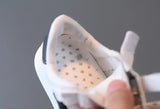Children's Sneakers Kids Fashion Design White Non-slip Casual Shoes for Boys Girls Hook Breathable Sneakers Toddler Outdoor Shoe