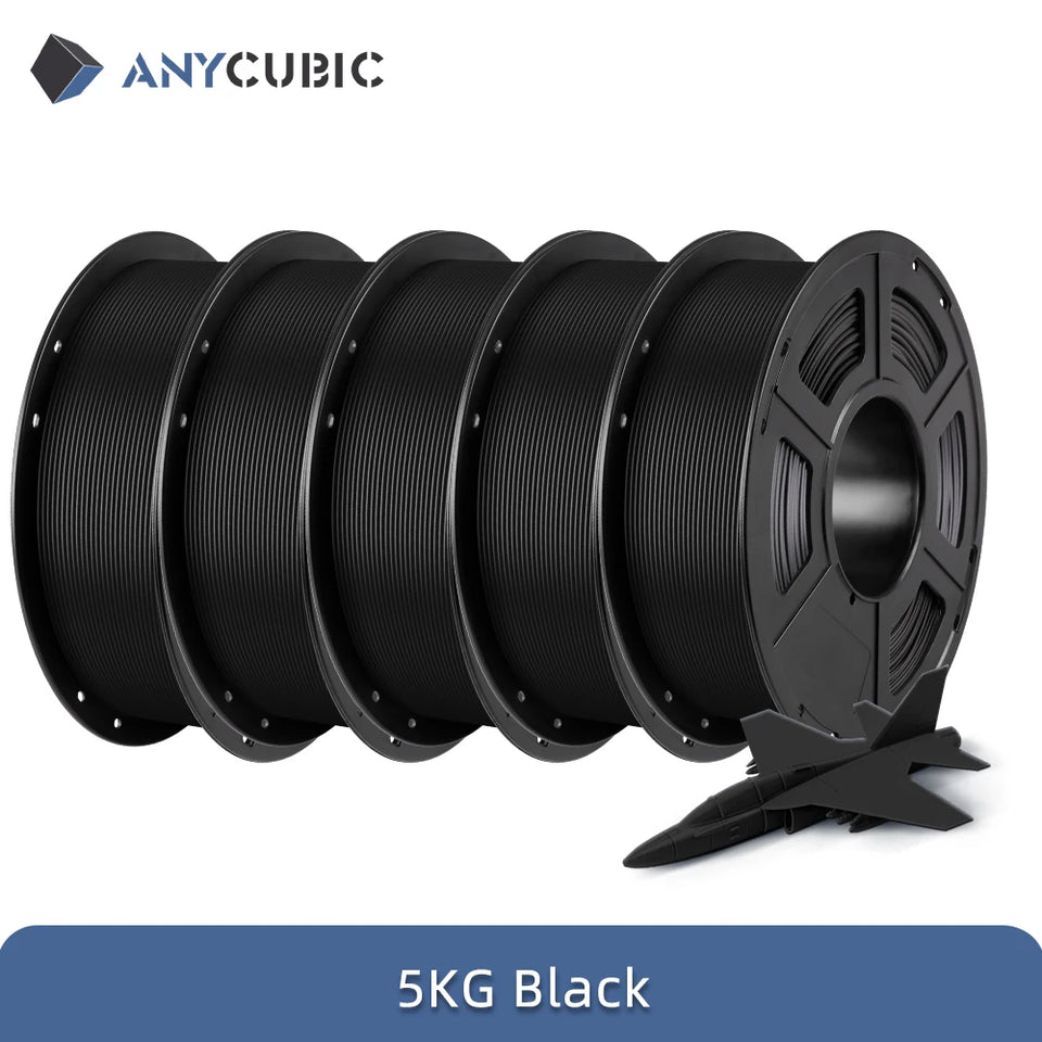 ANYCUBIC PLA 3D Filament For FDM 3D Printer 1.75mm Eco-friendly 3D Printing Material Failment For Kobra S1C 5KG EU US Warehouse
