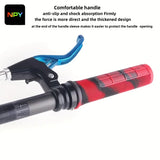 NPY Bicycle Handles Mtb Rubber Lock-on Grip Shockproof Non-slip Mountain/Road Bike Handle Cover Folding Balance Bike Accessories