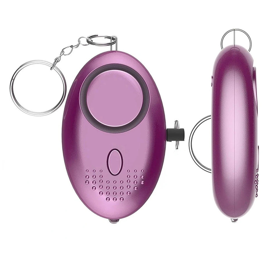 130dB Self Defense Alarm Anti-wolf Girl Child Women Security Protect Alert Personal Safety Scream Loud Emergency Alarm Keychain