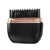 Wireless Hair Straightener Brush USB Rechargeable 30s Fast Heat 3 Temperature for Straight & Curly Hair Types Mini Travel Styler