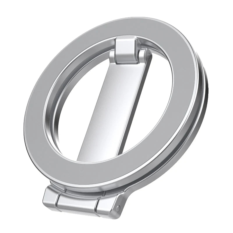 Double Sided Magnetic Phone Ring Holder Kickstand Magnet Grip for MagSafe For iPhone 16 15 14 Android Gym Car Holder Phone Stand