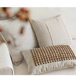 30X50/45X45/50X50CM Luxury Throw Pillow Cover Rice Coffee Stamping Waist Cushion Cover Decor Home Decorative Pillowcase