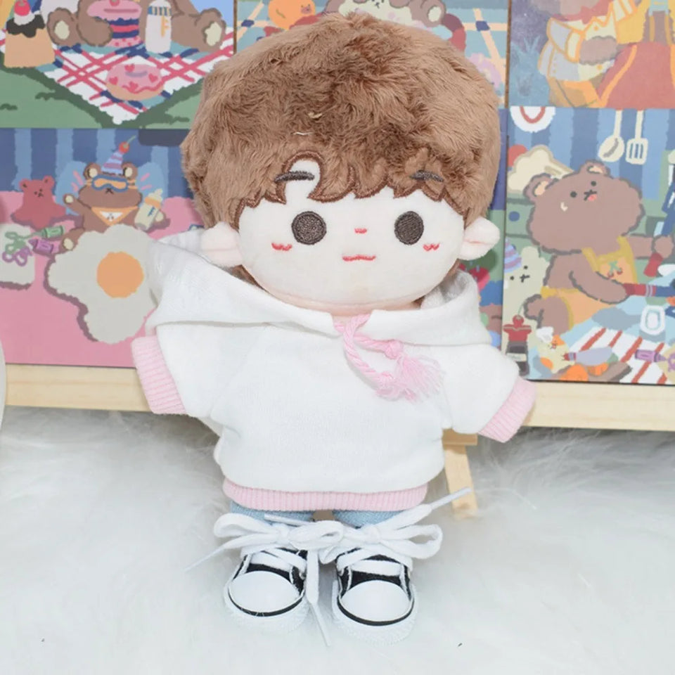 Hand-made Doll Shoes Replacement 4.5cm Doll Replacement Accessories Multiple Styles DIY Canvas Shoes for 15CM Cotton Doll
