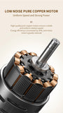 New Portable USB Electric Coffee Bean Grinder 40 Gears External Adjustable Rechargeable Grinders Household Mini Coffee Machine