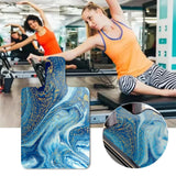 Pilates Suede Rubber Yoga Mat Sweat Absorbent Pilates Reformer Cover Pilates Reformer Machine Towel for Balance Training