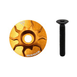 MTB Road Bike Stem Headset Top Cap Cover Aluminium Alloy Bike Headset Cover for Fork Head Tube Cycling Accessories