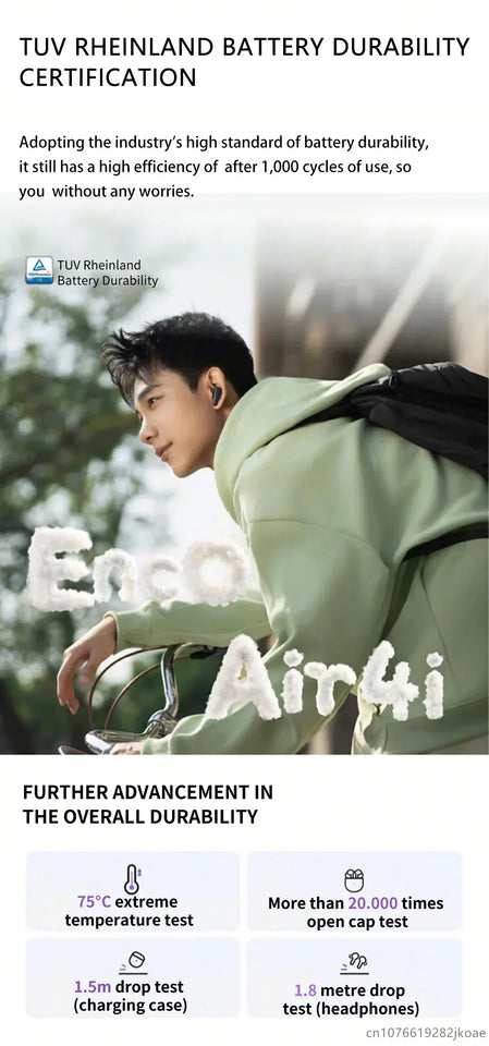 New OPPO Enco Air4i Earphones Wireless Bluetooth 5.4 Call Noise Cancelling Sports Headphones HiFi Stereo Gaming Music Headset